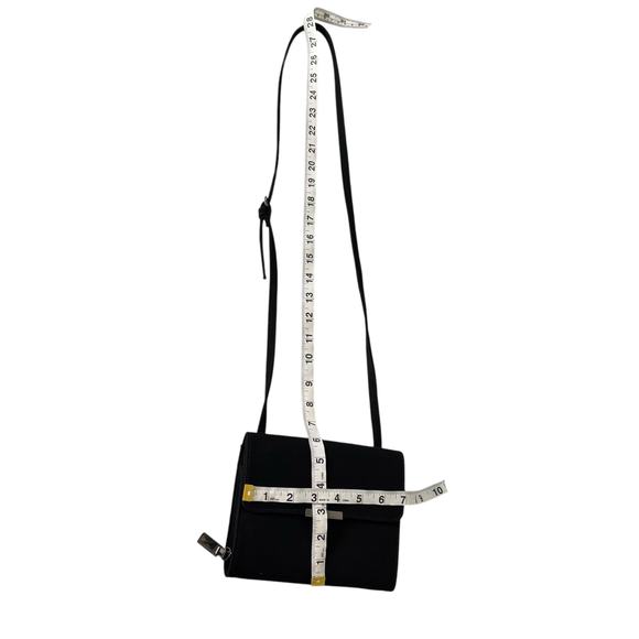 Enzo Angiolini Crossbody Wallet Bag Adjustable Multi Pockets Suede Accordion - Picture 10 of 12